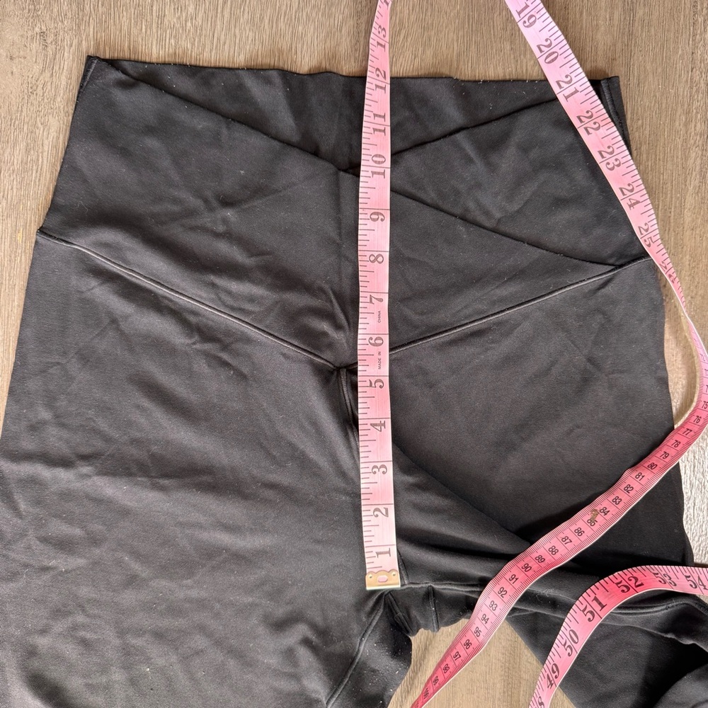 Aerie Cross Waistband Black Leggings XL - Picture 8 of 9